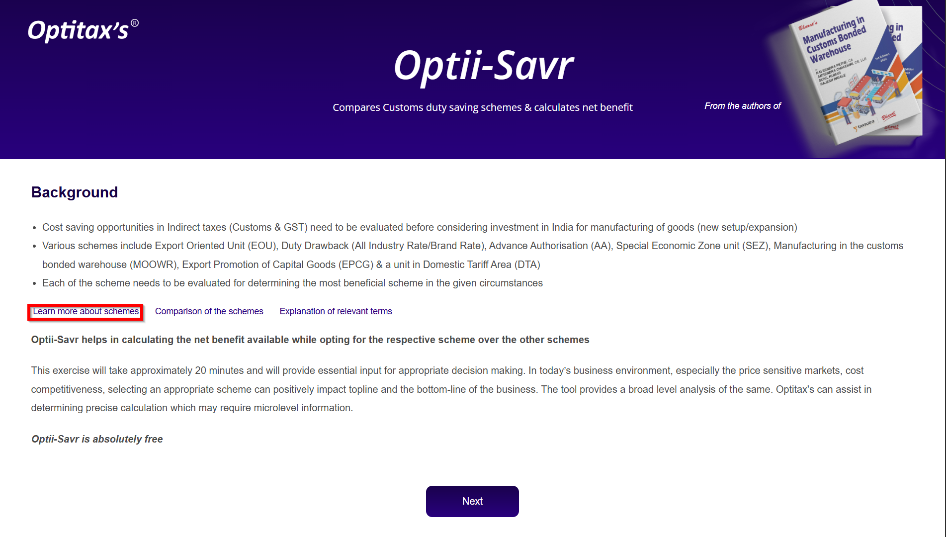 Learn More About Schemes Button